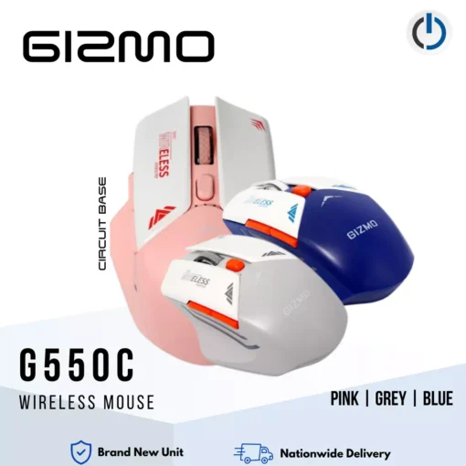 Gizmo G550C Wireless Mouse 2.4ghz