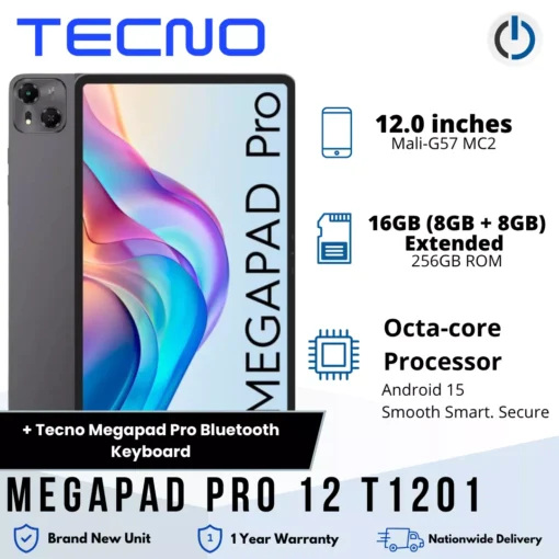 Tecno Megapad Pro 12 T1201 8GB 256GB