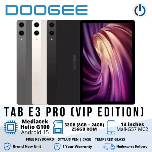 Doogee Tab E3 Pro - VIP EDITION 32(8+24)GB + 256GB