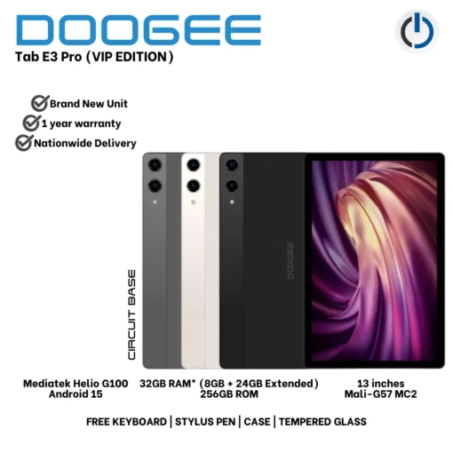 Doogee Tab E3 Pro - VIP EDITION 32(8+24)GB + 256GB