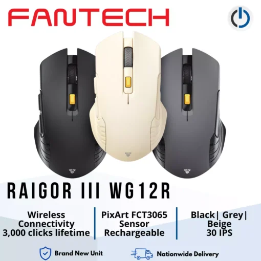 Fantech Raigor III WG12R Wireless Gaming Mouse