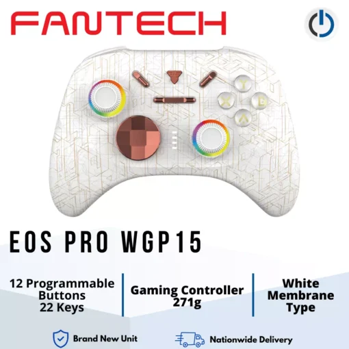 Fantech EOS PRO WGP15 White Gaming Controller (White)