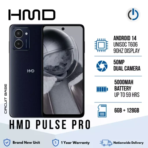Nokia HMD Pulse Pro (6GB + 128GB) Mobile Phone