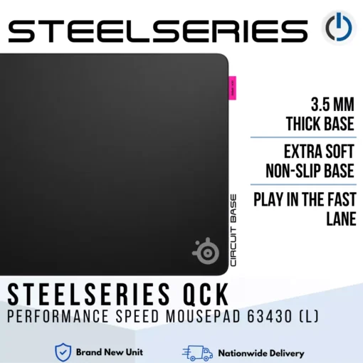 SteelSeries QCK Performance Speed Mousepad 63430 (L)