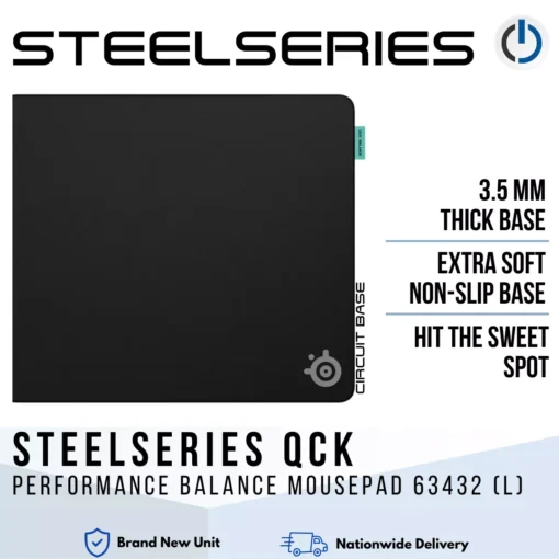 SteelSeries QCK Performance Balance Mousepad 63432 (L)