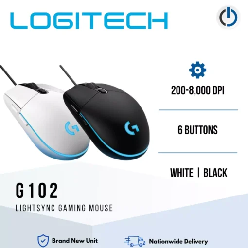 Logitech G102 Lightsync Gaming Mouse