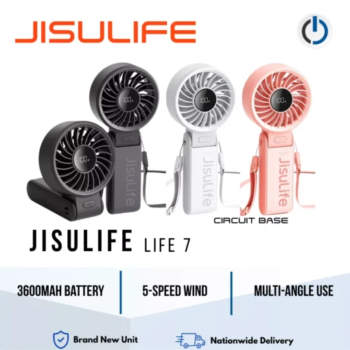 JisuLife Handheld Fan Life 7 3600mAh