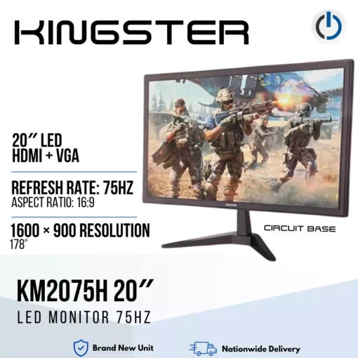 Kingster KM2075H 20″ LED Monitor 75Hz