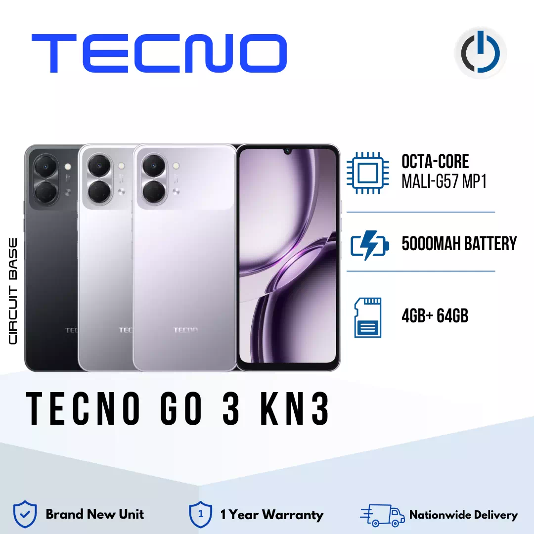 Tecno Go 3 KN3 Mobile Phone | 4GB + 64GB
