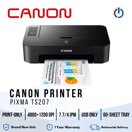 Canon PIXMA TS207 Printer
