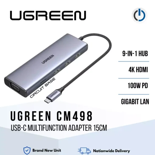 UGREEN CM498 USB-C Multifunction Adapter