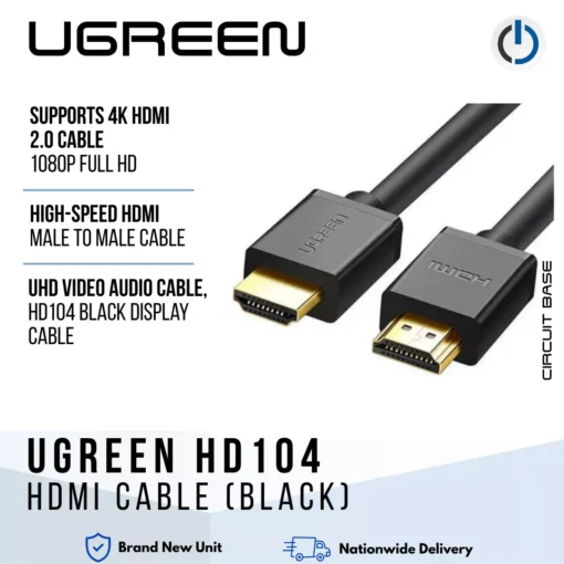 UGREEN HD104 HDMI Cable (Black)
