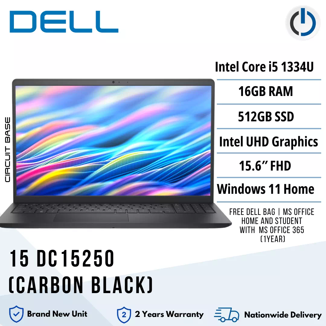 Dell 15 DC15250 (Carbon Black)