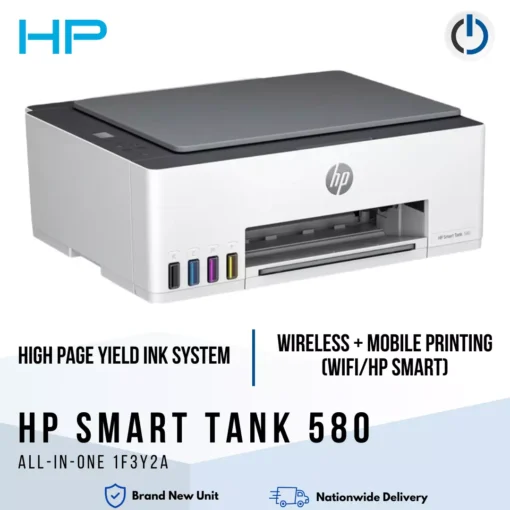 HP Smart Tank 580 All-in-One Printer (1F3Y2A)