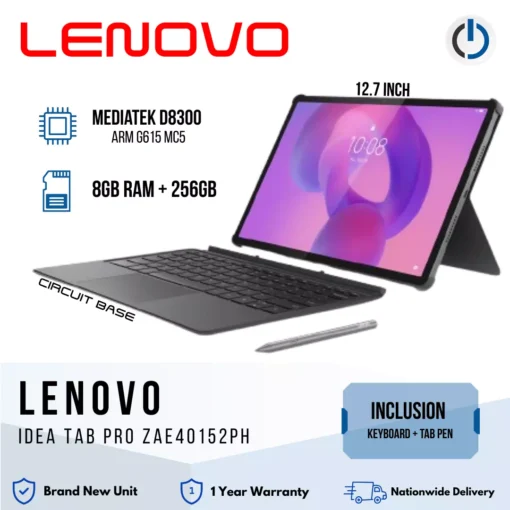 Lenovo Idea Tab Pro ZAE40152PH 8GB+256GB 12.7″ LUNA GREY