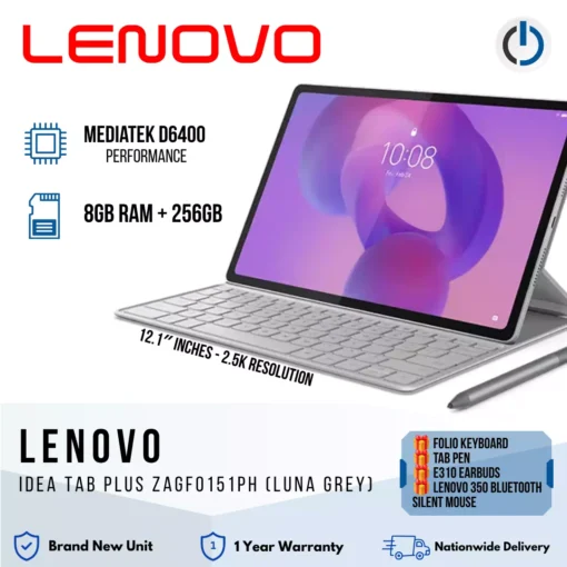 Lenovo Idea Tab Plus ZAGF0151PH 8GB+256GB 12.1″ LUNA GREY