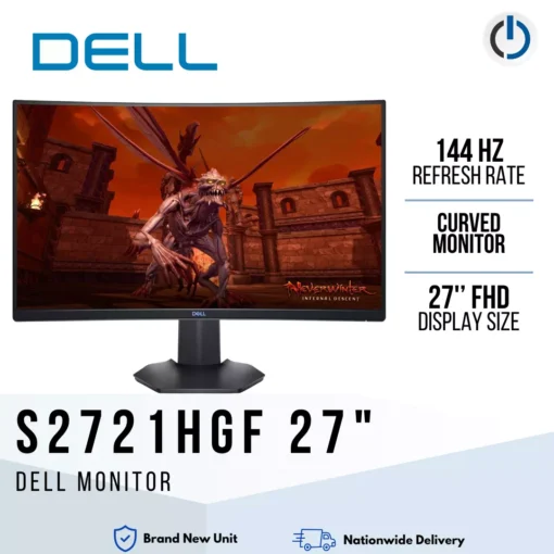 Dell S2721HGF 27” Curved Monitor