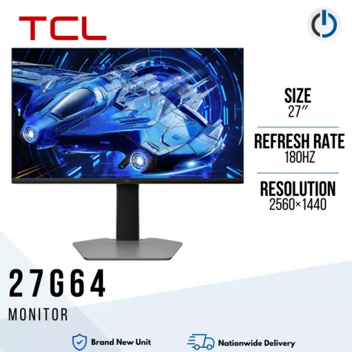 TCL 27G64 27″ 2560×1440 180hz Monitor