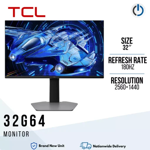 TCL 32G64 32″ 2560×1440 180hz Monitor