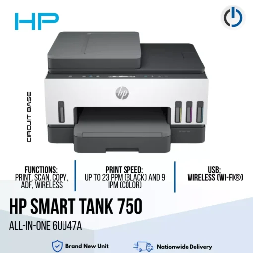 HP Smart Tank 750 All-in-One Printer