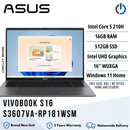 Asus Vivobook S16 S3607VA-RP181WSM
