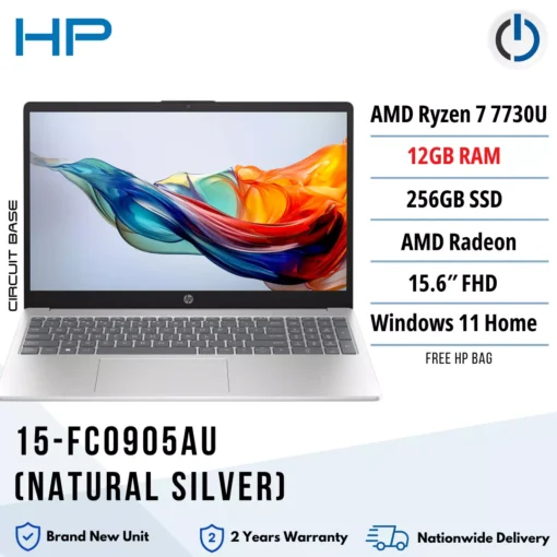 HP Laptop 15-fc0905AU (12GB RAM)
