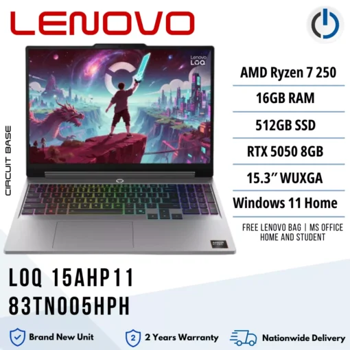 Lenovo LOQ 15AHP11 83TN005HPH