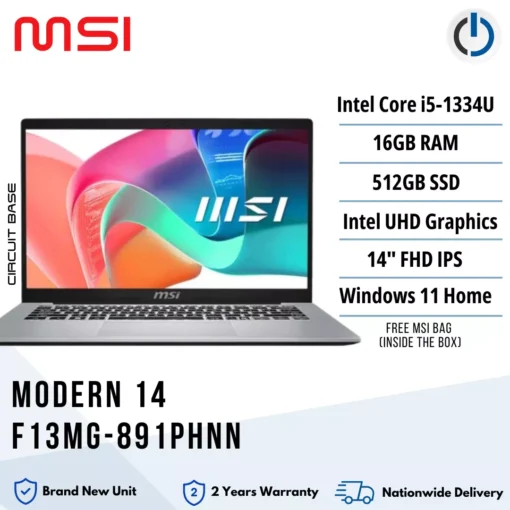 MSI Modern 14 F13MG-891PHNN