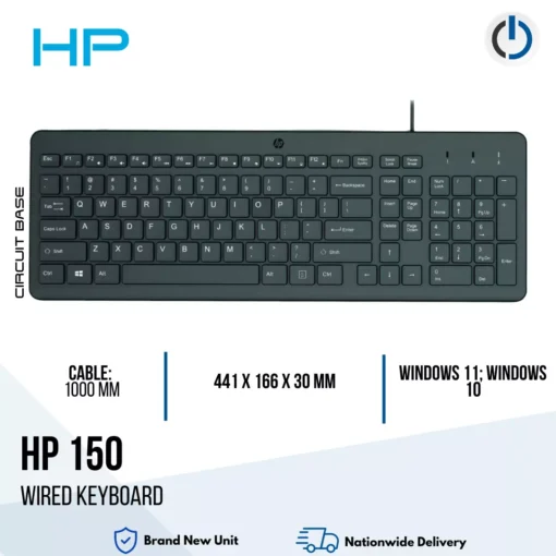 HP 150 Wired Keyboard