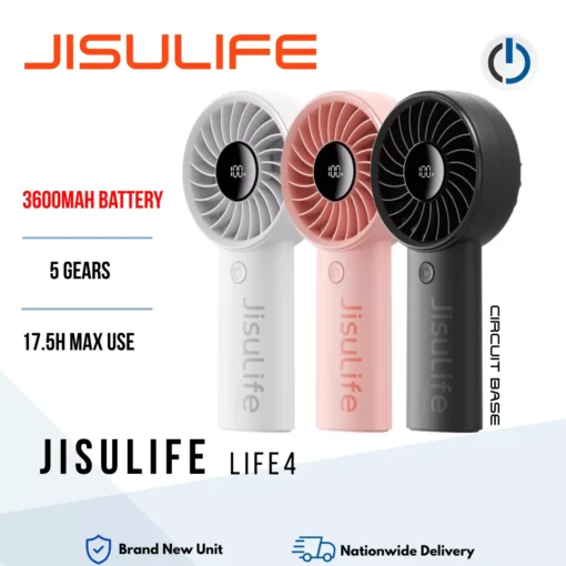 JisuLife Handheld Fan Life4 3600mAh