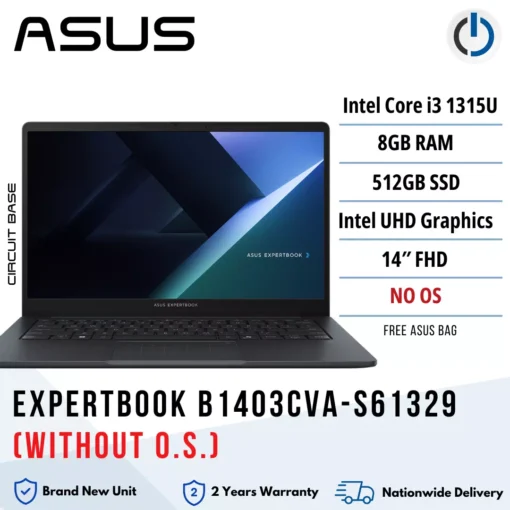 Asus Expertbook B1403CVA-S61329 (WITHOUT O.S.)