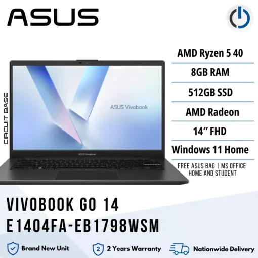 Asus Vivobook Go 14 E1404FA-EB1798WSM