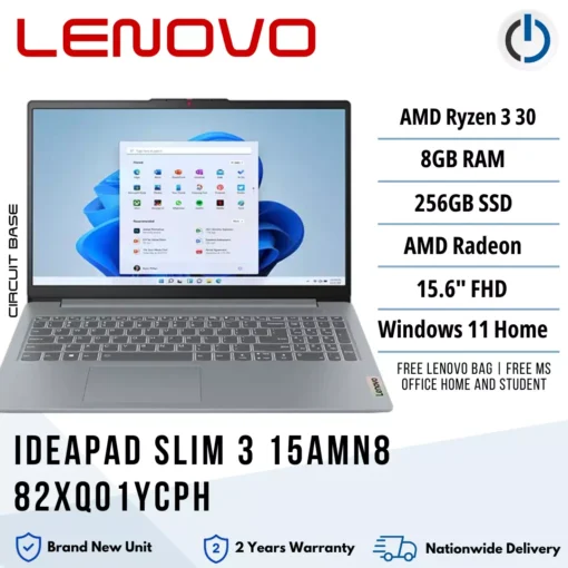 Lenovo IdeaPad Slim 3 15AMN8 82XQ01YCPH