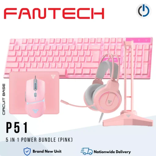 Fantech P51 5 in 1 Power Bundle - Pink