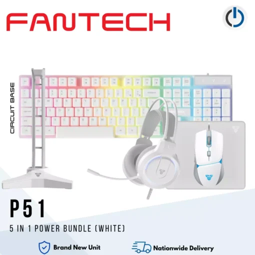Fantech P51 5 in 1 Power Bundle - White